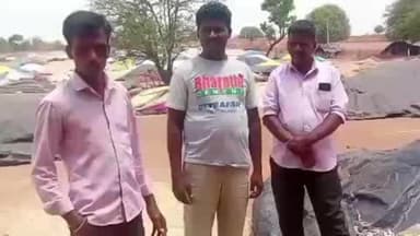 భువనగిరి: తిరుమలపూర్ ఐకెపి కేంద్రంలో దాన్యం కొనుగోళ్లలో జాప్యం