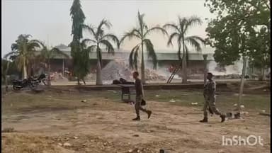 बीजापुर: बीजापुर में 10 करोड़ का तेंदूपत्ता जलकर राख, वीडियो: वन विभाग ने निजी वेयरहाउस में रखवाए थे, 24 घंटे बाद भी आग नहीं बुझी
