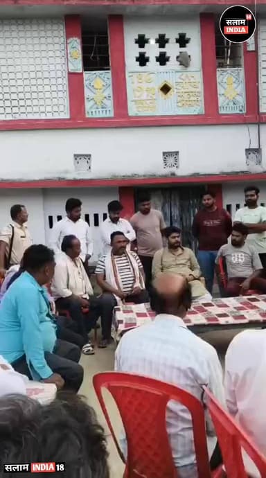ठाकुर के रामपुर के मुखिया के बेटे को मारी गोली पहुंचे रघुनाथपुर विधायक ओसामा साहब #shot #video #newsfeed #salamindia18 #