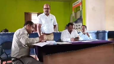 ವಿರಾಜಪೇಟೆ: ಮುಂಗಾರು ಆರಂಭ ಹಿನ್ನಲೆ ಪಟ್ಟಣದಲ್ಲಿ ಟಾಸ್ಕ್ಪೋರ್ಸ್ ಸಭೆ ನಡೆಯಿತು
