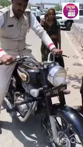 गुरुग्राम में बुलेट पटाखा बाइक चलाने वाले 47 चालकों का चालान, ₹4.7 लाख का जुर्माना #trending