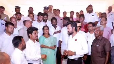 தாம்பரம்: தாம்பரத்தில் ரயில்வே சுரங்க பாதையினை அமைச்சர் சரத்குமார் நேரில் ஆய்வு செய்தார்