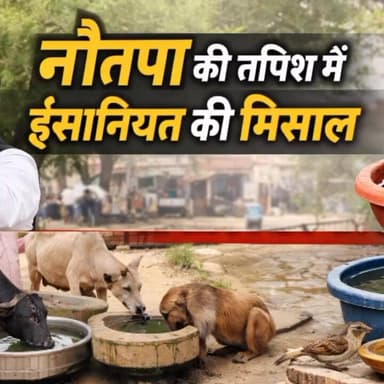 बेजुबानों की प्यास बुझाने आगे आए अधिवक्ता और आमजन…
#नौतपा
#धौलपुर
#परिंडा_अभियान
#पशु_पक्षी_सेवा
#इंसानियत_की_मिसाल
#जल...