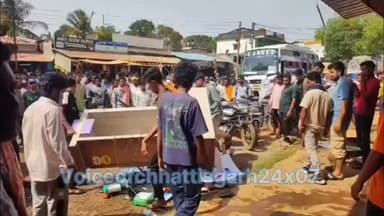 पखांजूर (कांकेर) के श्री रामचंद्र अस्पताल में एक मासूम बच्चे/बच्ची की इलाज के दौरान हुई मौत के बाद भारी बवाल हुआ है। इस ...