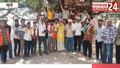 हिंदू संगठनों को क्यों होना पड़ा एक.... #khuraimadhyapradesh #KhuraiNews #khurai #police #mandir #hanumanji #bhakti #baj...