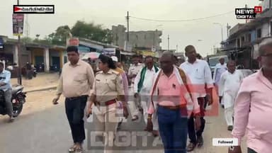 बकरीद पर्व को लेकर देवरी में कई चौक-चौराहों पर निकाला गया फ्लैग मार्च #viewersfriendsfollowers #viralnews2026 #apnachatr...