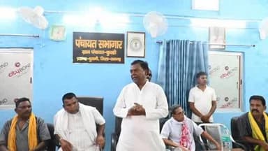 दुलमी: कुल्ही चौक में अंडरपास को लेकर गिरिडीह सांसद चंद्रप्रकाश चौधरी ने ग्रामीणों की समस्याएं सुनीं, आंदोलन की चेतावनी दी