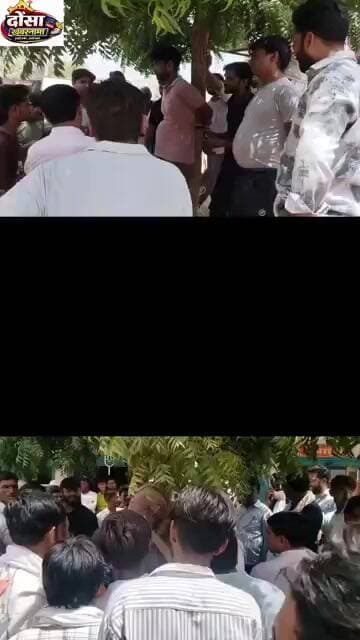 बांदीकुई में बाइक चोरी के प्रयास करने वाले युवक को लोगों ने दबोचा, नीम के पेड़ के बांधा