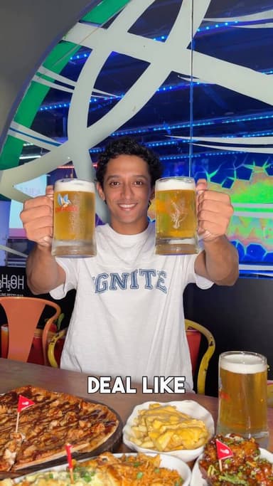3 Beers for ₹297 + Gaming Paradise in Mumbai @smaaash_live
Location -
Gate No 4, Trade View Building, Utopia City, Pan...