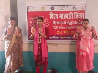 🌸 महावारी स्वच्छता दिवस: जागरूकता ही सशक्तिकरण है!
आज 28 मई, 2026 को कस्तूरबा गांधी बालिका विद्यालय, जहाँगीरपुर (शिवहर)...