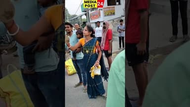 #गिरिडीह के गांवा बाजार में एक युवक ने महिलाओं के साथ दुर्व्यवहार किया,जिसके बाद महिलाओ ने पिटाई