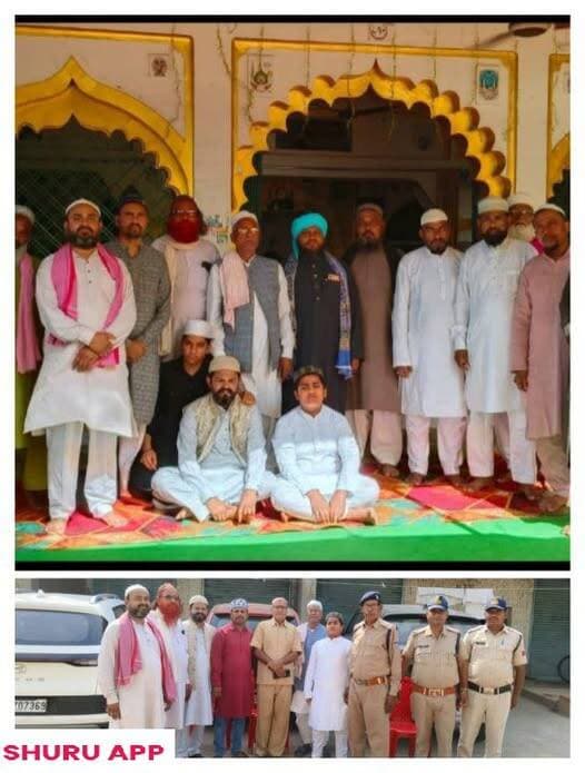 *विंध्य बलराम न्यूज.
मझौली.
जनपद पंचायत मझौली अंतर्गत जामा मस्जिद मड़वास में ईद उल अजहा की नमाज अता की गई।मुस्लिम भाई न...