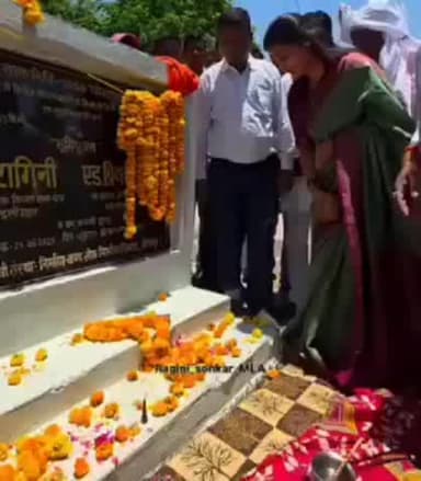 मछलीशहर: मछली शहर विधायक डॉ. रागिनी सोनकर ने आज सड़क सुंदरीकरण का उद्घाटन किया