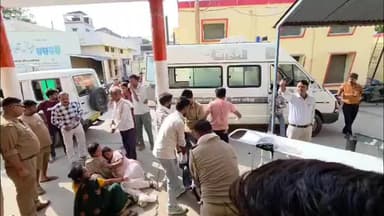 संभल: मझवली गांव के पास अज्ञात वाहन ने टेंपो में मारी टक्कर, दो लोगों की दर्दनाक मौत, पांच लोग घायल