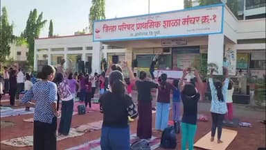 जुन्नर: मंचरमध्ये ४ दिवसीय उन्हाळी संस्कार शिबिराचा दिमाखात शुभारंभ