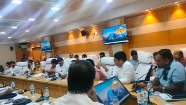 নামখানা: বকখালীর উন্নয়ন নিয়ে একটি বৈঠক হলো জেলাশাসকের অফিসে