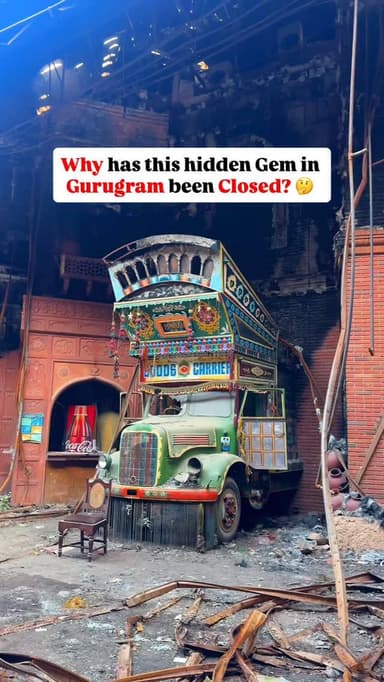 Why has this hidden gem in Gurugram been closed? 🤔