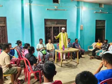 কৈলাশহর: কৈলাসহর কেন্দ্রের অধীনে ভিসি এলাকায় কংগ্রেস দলের পক্ষ থেকে একটি আলোচনা সভা অনুষ্ঠিত হয়