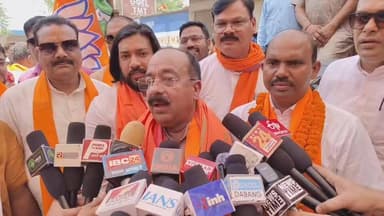 Janjgir Big News : बम्हनीडीह नगर पंचायत के चुनाव में प्रचार के लिए पहुंचे डिप्टी सीएम अरुण साव, मीडिया से कहा... Video