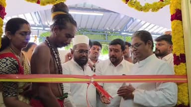 கோவை வடக்கு: மூன்று மத குருமார்களை கொண்டு எம்எல்ஏ அலுவலகத்தை திறந்து வைத்து கவனம் ஈர்த்தார் அமைச்சர் சம்பத்குமார்.