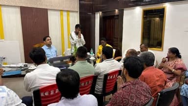 আড়শা ব্লকের উন্নয়নের বিষয়ে প্রশাসনিক বৈঠক বিধায়ক প্রশাসনিক আধিকারিকদের উপস্থিতিতে। জয়পুর বিধানসভার বিজেপি বিধায়ক ব...