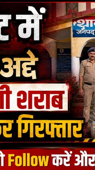 धुमाकोट में 28 अद्दे अवैध अंग्रेजी शराब के साथ तस्कर गिरफ्तार Tv24Hours