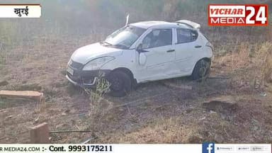 जब कार का अचानक फटा टायर... #khurai #khurainews #cars #tayar #fata