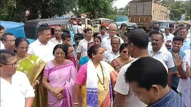 বিশালগড়: সিপাহীজলা জেলার একাধিক কাজ পরিদর্শনে ১১ জনের বিধায়কের দল