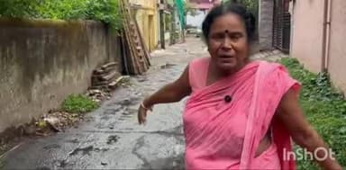 गोलमुरी-सह-जुगसलाई: मानगो के नित्यानंद कॉलोनी में हल्की बारिश से जलजमाव, लोगों को हो रही परेशानी