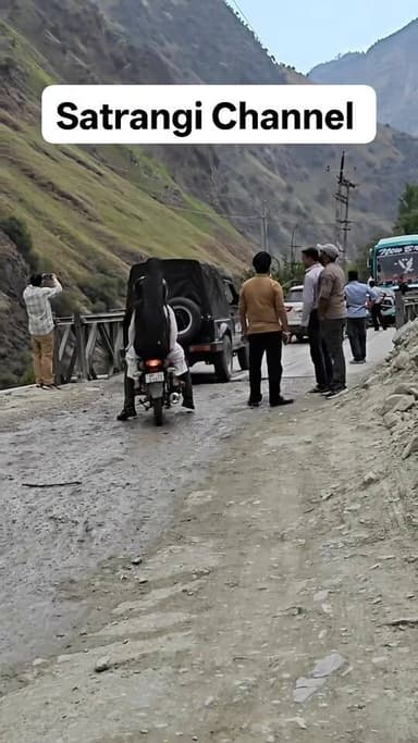 Bhuntar Manikaran Road - Heavy Jam