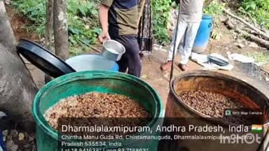 నాటుసారా స్థావరాలపై ఒడిశా ఆంధ్ర ఎక్సైజ్ పోలీసుల సంయుక్త దాడి