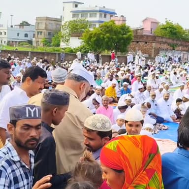 आपके ईदगाह पर पहुंचे थे संसद में महोदय..?? #cfnnews #reelsinstagram #viralvideos #viralreels #breakingnews