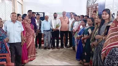 କେନ୍ଦୁଝର ସଦର: ଓଡ଼ିଶା ଗ୍ରାମୀଣ ବ୍ୟାଙ୍କ ଧକୋଠା ଶାଖା ପରିଚାଳକ ସୁଶ।ନ୍ତ କୁମାର ମାଝୀଙ୍କୁ. ବିଦାୟକାଳୀନ ସଂମ୍ୱର୍ଦ୍ଧନା ସଭା