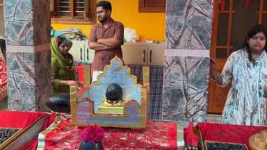 जवालामुखी पहुंचे विराट स्वरूप 5508 भगवान शालिग्राम
**माता बगलामुखी बनखंडी पुजारी आचार्य दिनेश रत्न के आवास पर विशेष पूजन...