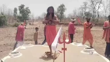 हर्रई: बटका खापा के कुंडेश्वर धाम में नीरज जी महाराज की नौतपा पर तपस्या, क्षेत्र की सुख-शांति की कामना