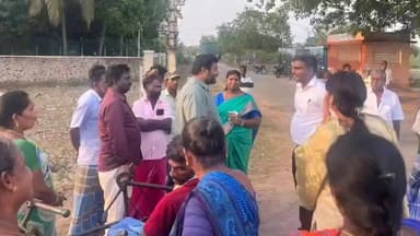 திருக்கழுக்குன்றம்: மாமல்லபுரத்தில் சிமெண்ட் சாலை அமைக்க பூமி பூஜை நடைபெற்றது