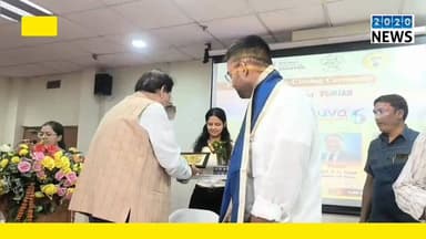 पटना जिले के बिहटा स्थित आईआईटी पटना में आयोजित कार्यक्रम में शामिल हुए बिहार सरकार के पंचायती राज मंत्री दीपक प्रकाश, छ...
