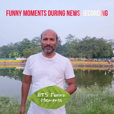 BTS Funny Moments ।। Funny Moments During News Recording