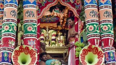 மதுரை தெற்கு: கூடலழகர் கோவிலில் வைகாசி பெருந்திருவிழா தேரோட்டம் கோலாகலம்