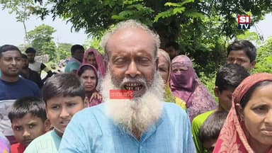 রাস্তা অবরোধ করে বিক্ষোভ চাষীদের জলঙ্গিতে