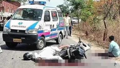 పిట్లం: పోతిరెడ్డిపల్లి శివారులో రోడ్డు ప్రమాదంలో ఒకరు మృతి, ఒకరిని చికిత్స నిమిత్తం ఆస్పత్రికి తరలింపు