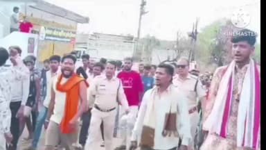 हर्रई: धनोरा में जिंदा गाय को काटने वाले के खिलाफ हिंदू संगठनों का जुलूस, वीडियो वायरल, मामला दर्ज