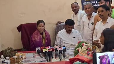నారాయణ్ఖేడ్: బోరంచ అమ్మవారిని దర్శించుకోవడం అదృష్టంగా భావిస్తున్నా: అంతర్జాతీయ టెన్నిస్ క్రీడాకారిణి నైనా జైస్వాల్