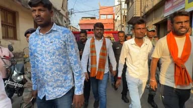 कुल्टी में मेयर संजीव सिंह का भव्य स्वागत, अखंड हरि कीर्तन में शामिल हुए।