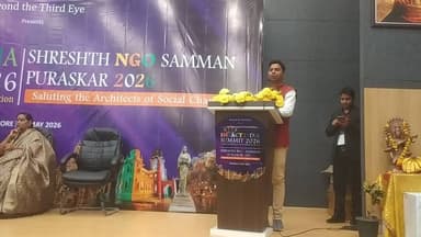 इंदौर में आयोजित इंपैक्ट इंडिया सम्मान 2026 में उत्कृष्ट योगदान के लिए ग्रामीण युवा जन कल्याण समिति उदयपुर पुरस्कृत, 🎆