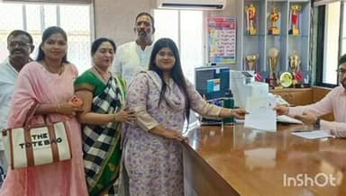 अलिबाग: कोकण विधान परिषदेसाठी जुईल दळवी-जुवेकर यांचा अर्ज