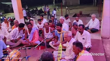 सारवां: बिशनपुर दुर्गा मंदिर में भजन कीर्तन का आयोजन, श्रद्धालुओं के बीच महाप्रसाद का वितरण