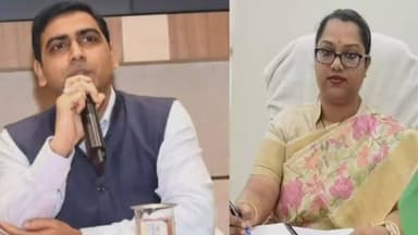 *👉बड़ी खबर*
सीएम सम्राट का बड़ा एक्शन,400 करोड़ के टेंडर में बड़ा खेल बिहार कैडर के दो IAS अभिलाषा शर्मा, योगेश सागर हु...