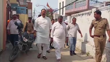 गाज़ीपुर: होटल कारोबारी के बेटे की हत्या पर सियासत गरम, BJP MLC धर्मेंद्र सिंह तुलसी ने पीड़ित परिवार से की मुलाकात