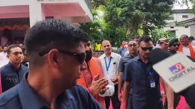 जगदीशपुर: मुख्यमंत्री सम्राट चौधरी पहुंचे भागलपुर, पत्रकारों से की बातचीत